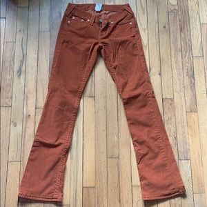 True Religion Corduroy Pants